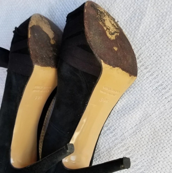 Diane B. ‎ Black stiletto heels  39.5/9 - Picture 7 of 8